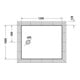 Duravit Rechteck-Duschwanne Tempano 120x100x4,5cm, bodenbündig, AS, weiß-4