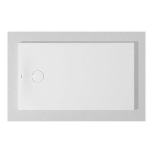 Duravit Rechteck-Duschwanne Tempano 120x70x4,5cm, weiß, bodenbündig