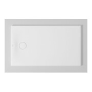 Duravit Rechteck-Duschwanne Tempano 120x70x4,5cm, weiß, bodenbündig
