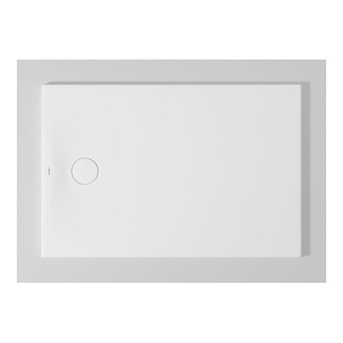 Duravit Rechteck-Duschwanne Tempano 120x80x4,5cm, bodenbündig, AS, weiß