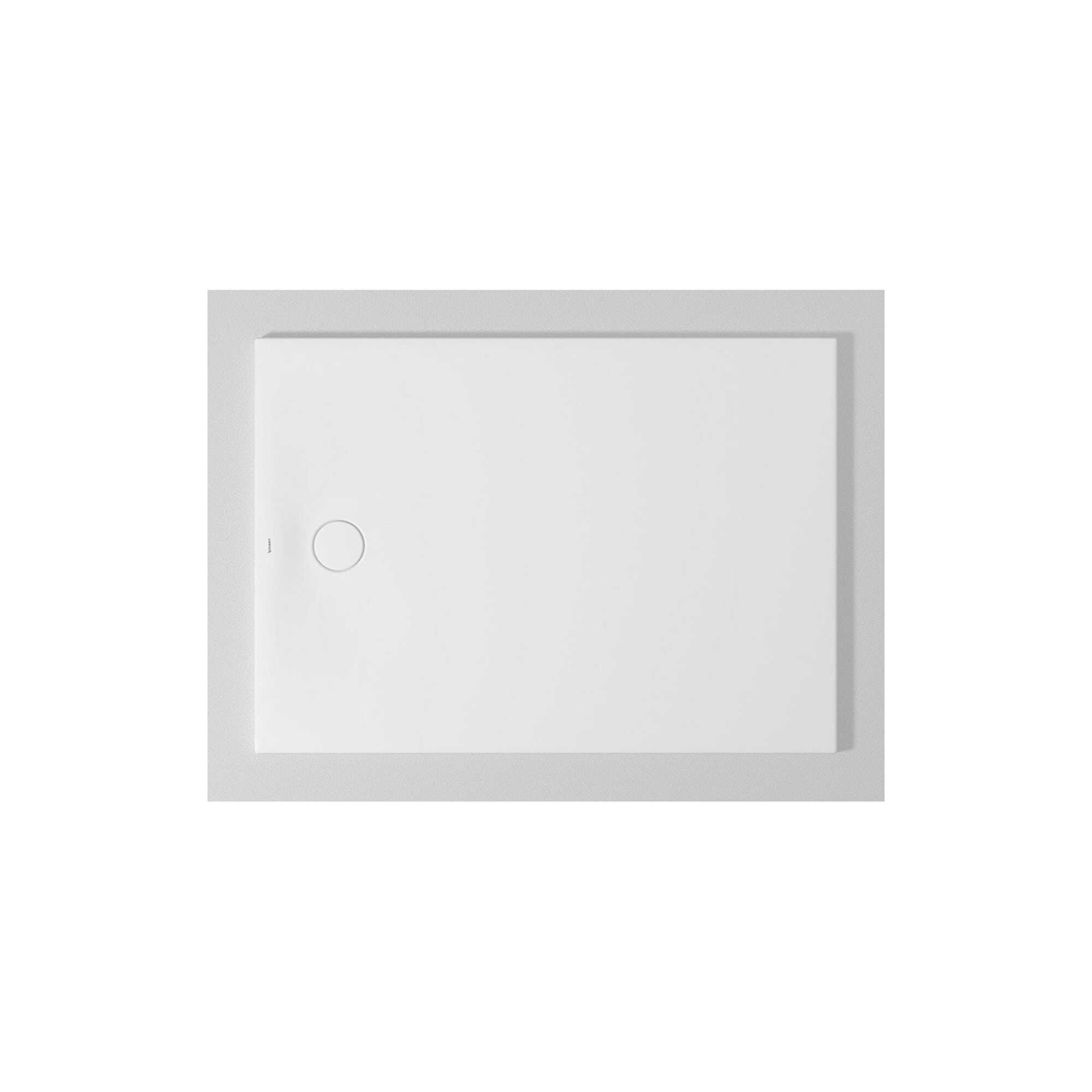 Duravit Rechteck-Duschwanne Tempano 140x100x4,5cm, bodenbündig, AS, weiß