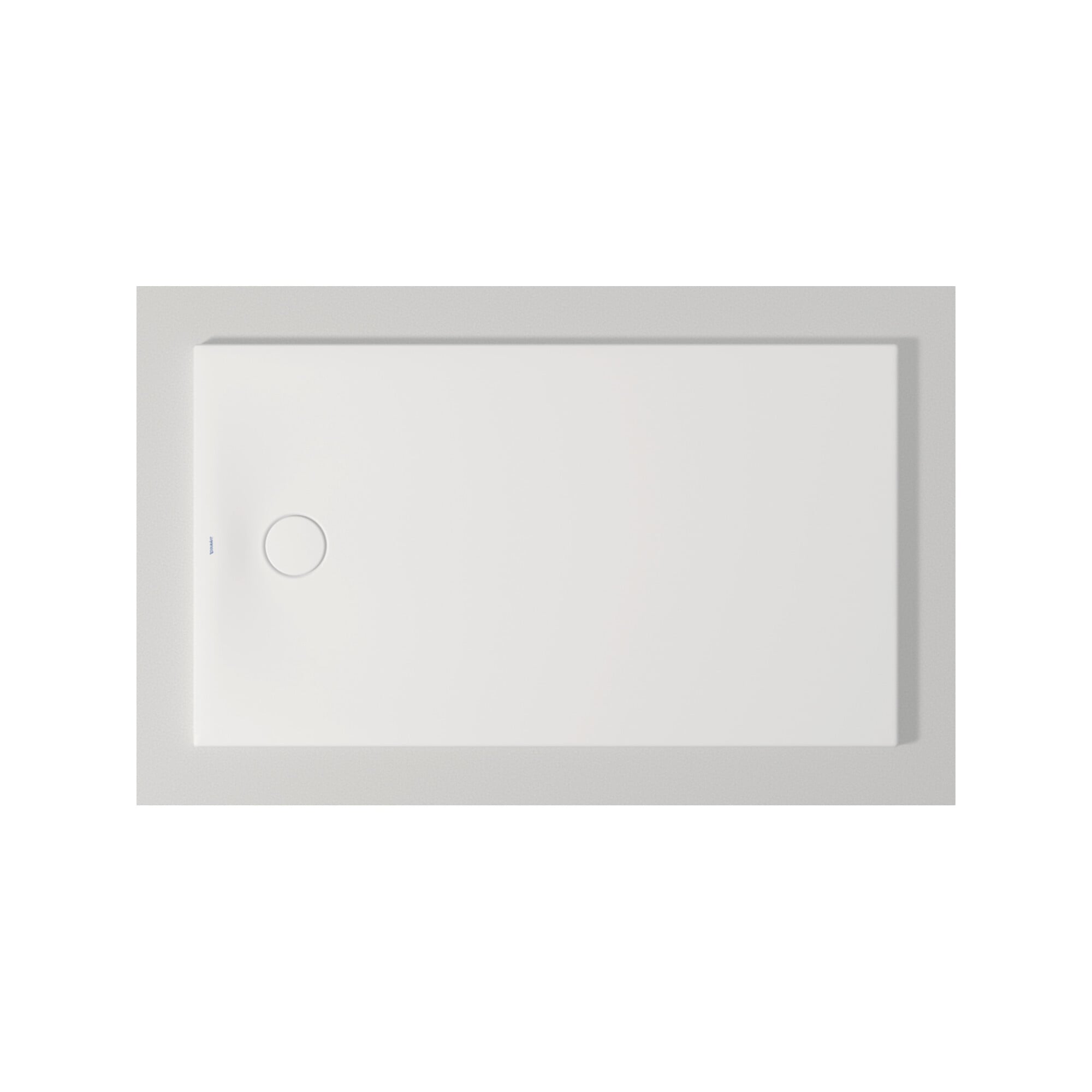Duravit Rechteck-Duschwanne Tempano 140x80x4,5cm, bodenbündig, weiß