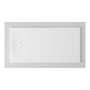 Duravit Rechteck-Duschwanne Tempano 150x75x5cm, bodenbündig, Antislip, weiß