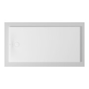 Duravit Rechteck-Duschwanne Tempano 180x90x5,5cm, bodenbündig, AS, weiß
