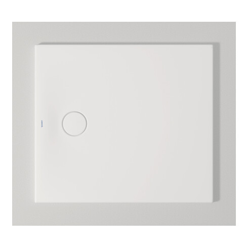 Duravit Rechteck-Duschwanne Tempano 90x80x4cm, weiß, bodenbündig