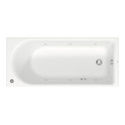 Duravit Rechteck-Whirlwanne D-Neo 160x70cm, EB-Version, 1 RS, weiß
