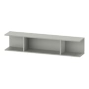 Duravit Regal Ketho.2 80x15x17cm, hor, 3 Fäch., betongrau matt