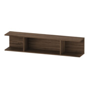 Duravit Regal Ketho.2 80x15x17cm, hor, 3 Fäch., Nussb dunkel