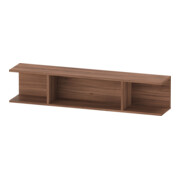 Duravit Regal Ketho.2 80x15x17cm, hor, 3 Fäch., nussbaum natur