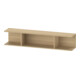 Duravit Regal Ketho.2 80x15x17cm, hor, 3 Fächer, eiche natur-1