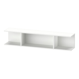 Duravit Regal Ketho.2 80x15x17cm, hor, 3 Fächer, weiß matt