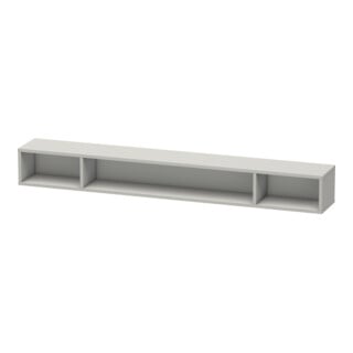 Duravit Regalelement L-Cube 100x14cm, betongr ma, 3 Fäch., hor