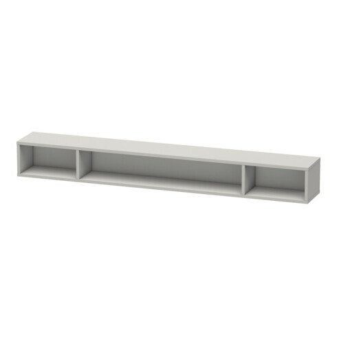 Duravit Regalelement L-Cube 100x14cm, betongr ma, 3 Fäch., hor