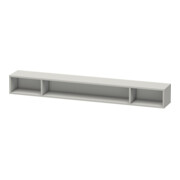 Duravit Regalelement L-Cube 100x14cm, betongr ma, 3 Fäch., hor