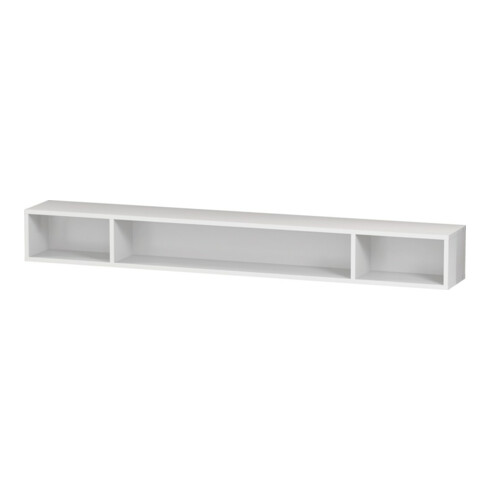 Duravit Regalelement L-Cube 100x14cm, Ei natur, 3 Fächer, horizontal