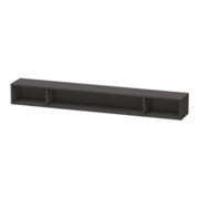 Duravit Regalelement L-Cube 100x14cm, graph matt, 3 Fäch., hor