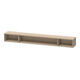 Duravit Regalelement L-Cube 100x14cm, leinen, 3 Fächer, horizontal-1