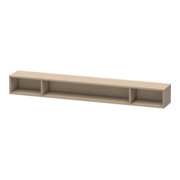 Duravit Regalelement L-Cube 100x14cm, leinen, 3 Fächer, horizontal