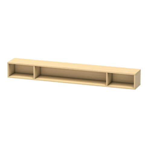 Duravit Regalelement L-Cube 100x14cm, med. Ei, 3 Fächer, horizontal