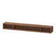 Duravit Regalelement L-Cube 100x14cm, Nussb dkl., 3 Fäch., hor-1