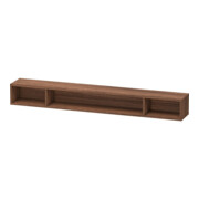 Duravit Regalelement L-Cube 100x14cm, Nussb dkl., 3 Fäch., hor