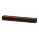 Duravit Regalelement L-Cube 100x14cm, Nussb geb., 3 Fäch., hor-1