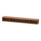 Duravit Regalelement L-Cube 100x14cm, Nussb Nat, 3 Fäch., horizontal-1