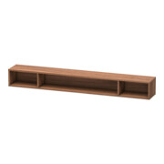 Duravit Regalelement L-Cube 100x14cm, Nussb Nat, 3 Fäch., horizontal