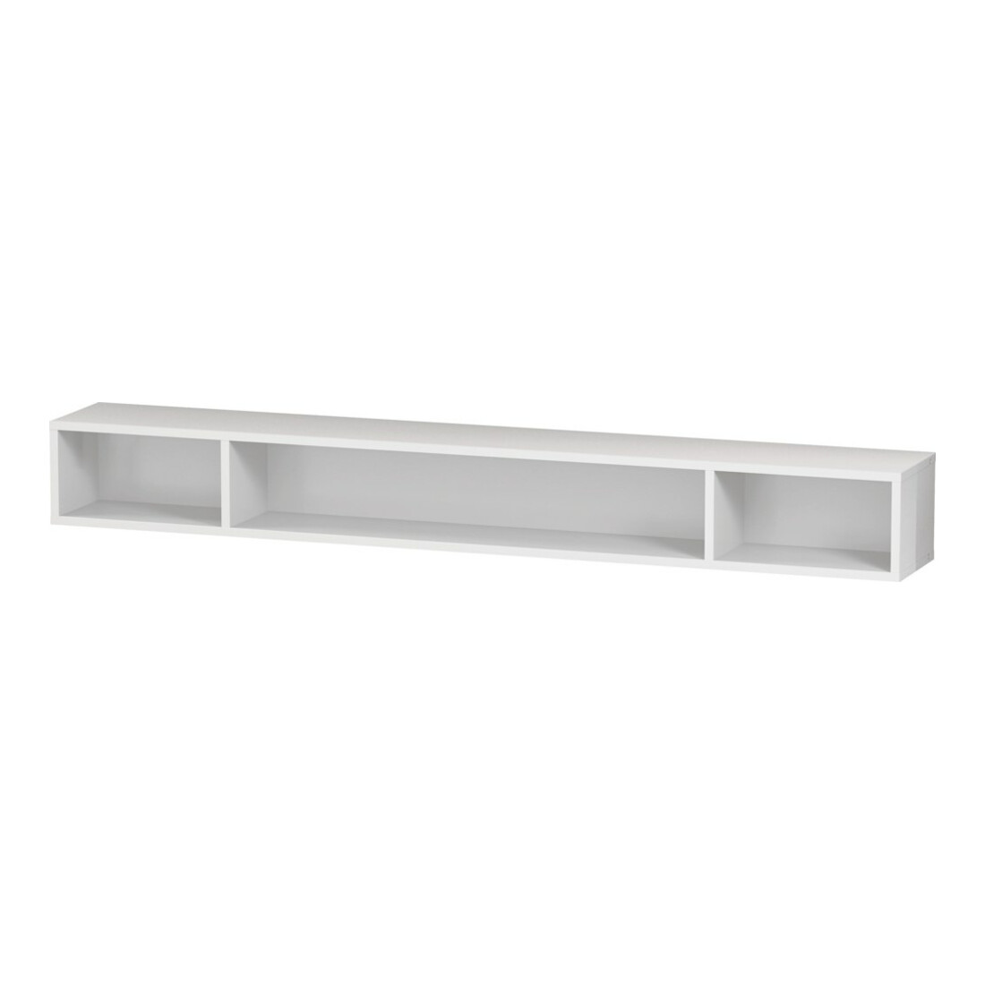 Duravit Regalelement L-Cube 100x14cm, Tau matt, 3 Fächer, horizontal