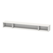 Duravit Regalelement L-Cube 100x14cm, we. hgl, 3 Fächer, horizontal