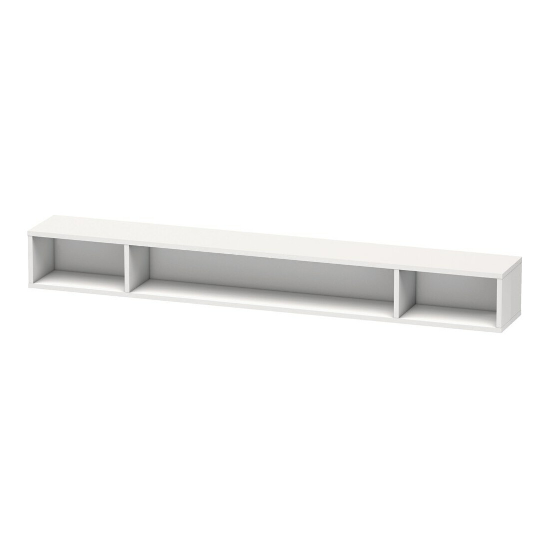 Duravit Regalelement L-Cube 100x14cm, we. hgl, 3 Fächer, horizontal