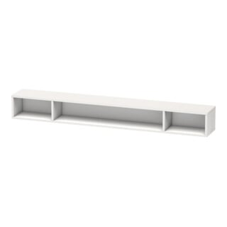 Duravit Regalelement L-Cube 100x14cm, we. hgl, 3 Fächer, horizontal