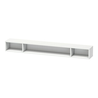 Duravit Regalelement L-Cube 100x14cm, we. matt, 3 Fächer, horizontal