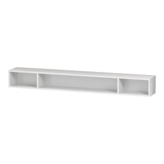 Duravit Regalelement L-Cube 100x14cm, we. matt, 3 Fächer, horizontal
