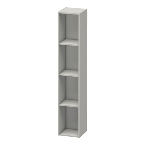 Duravit Regalelement L-Cube 18x18x100cm, 4 Fäch., vert, betongr matt