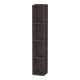Duravit Regalelement L-Cube 18x18x100cm, 4 Fäch., vert, Ei dkl. geb.-1