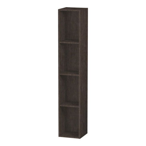 Duravit Regalelement L-Cube 18x18x100cm, 4 Fäch., vert, Ei dkl. geb.