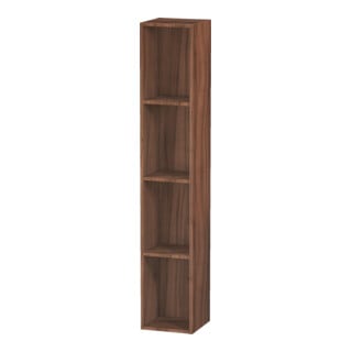 Duravit Regalelement L-Cube 18x18x100cm, 4 Fäch., vert, Nussb natur