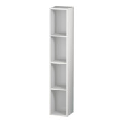 Duravit Regalelement L-Cube 18x18x100cm, 4 Fäch., vert, Nussb natur-3