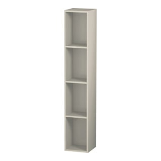 Duravit Regalelement L-Cube 18x18x100cm, 4 Fäch., vert, taupe matt