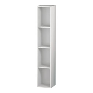 Duravit Regalelement L-Cube 18x18x100cm, 4 Fäch., vert, we. hgl