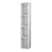 Duravit Regalelement L-Cube 18x18x100cm, 4 Fäch., vert, we. hgl