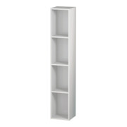 Duravit Regalelement L-Cube 18x18x100cm, 4 Fäch., vert, we. hgl