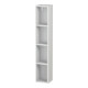 Duravit Regalelement L-Cube 18x18x100cm, 4 Fäch., vert, weiß matt-1