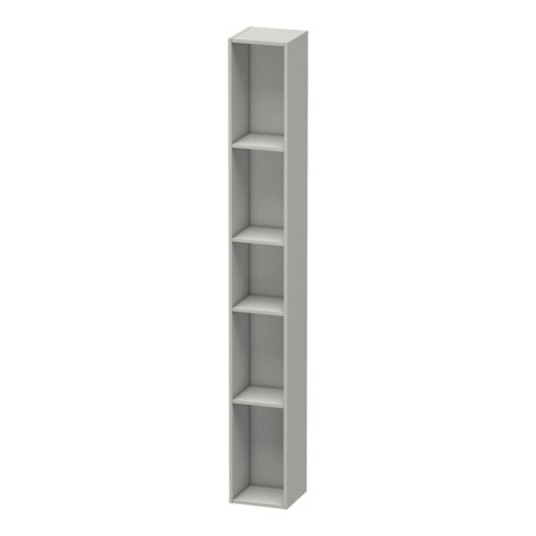 Duravit Regalelement L-Cube 18x18x140cm, 5 Fäch., vert, betongr matt
