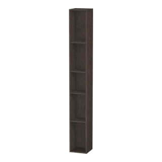 Duravit Regalelement L-Cube 18x18x140cm, 5 Fäch., vert, Ei dkl. geb.