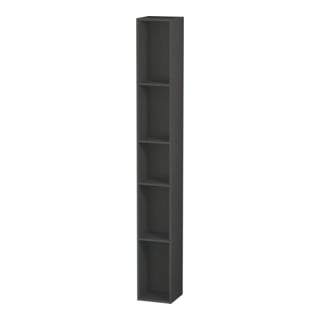 Duravit Regalelement L-Cube 18x18x140cm, 5 Fäch., vert, graphit matt