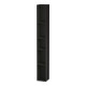 Duravit Regalelement L-Cube 18x18x140cm, 5 Fäch., vert, sw Hochglanz-1