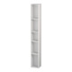 Duravit Regalelement L-Cube 18x18x140cm, 5 Fäch., vert, we. hgl-1