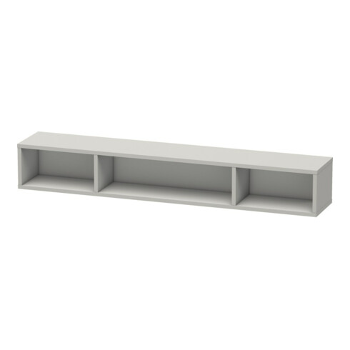 Duravit Regalelement L-Cube 80x14cm, betongr ma, 3 Fäch., horizontal